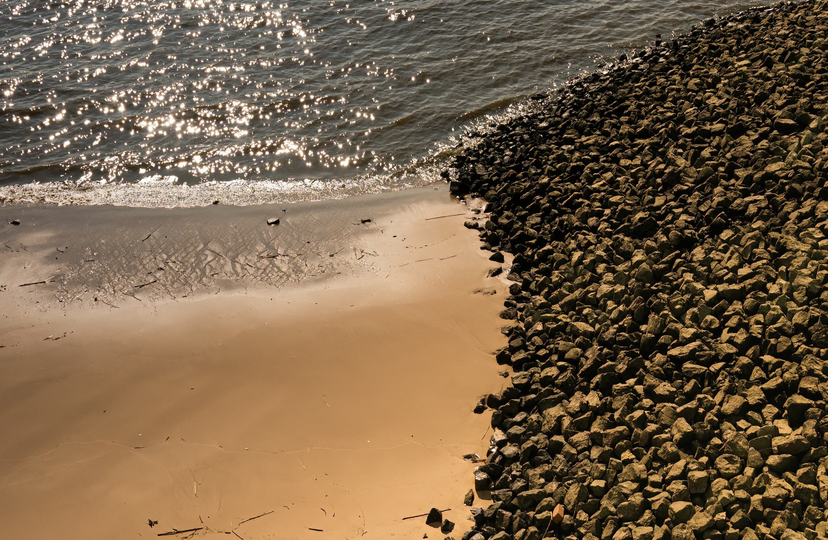 Stadtstrand in Hamburg