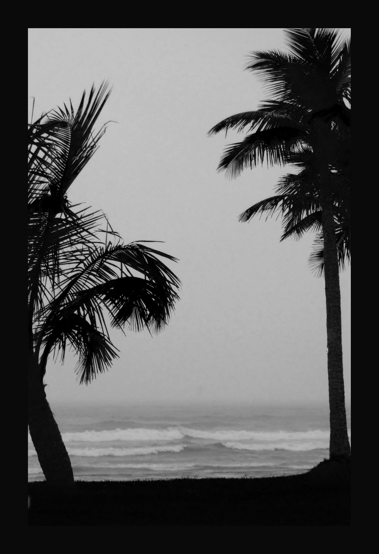 Stadtstrand in Santos (Brasilien)