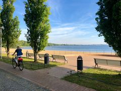 Stadtstrand Schwerin 3,5 km bis Schloss