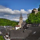 Stadtteil von Dillenburg mit Schlossanlage
