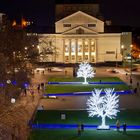 Stadttheater Duisburg zur Weihnachtszeit