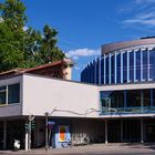 Stadttheater Münster mit Martinikirche 