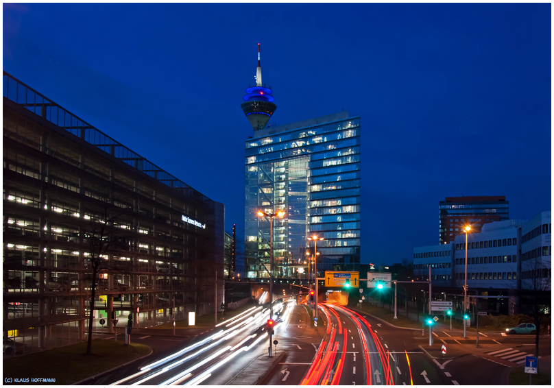 Stadttor am Abend