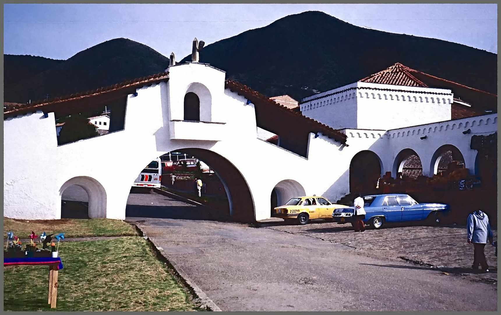 Stadttor von Nueva Guatavita / Colombia