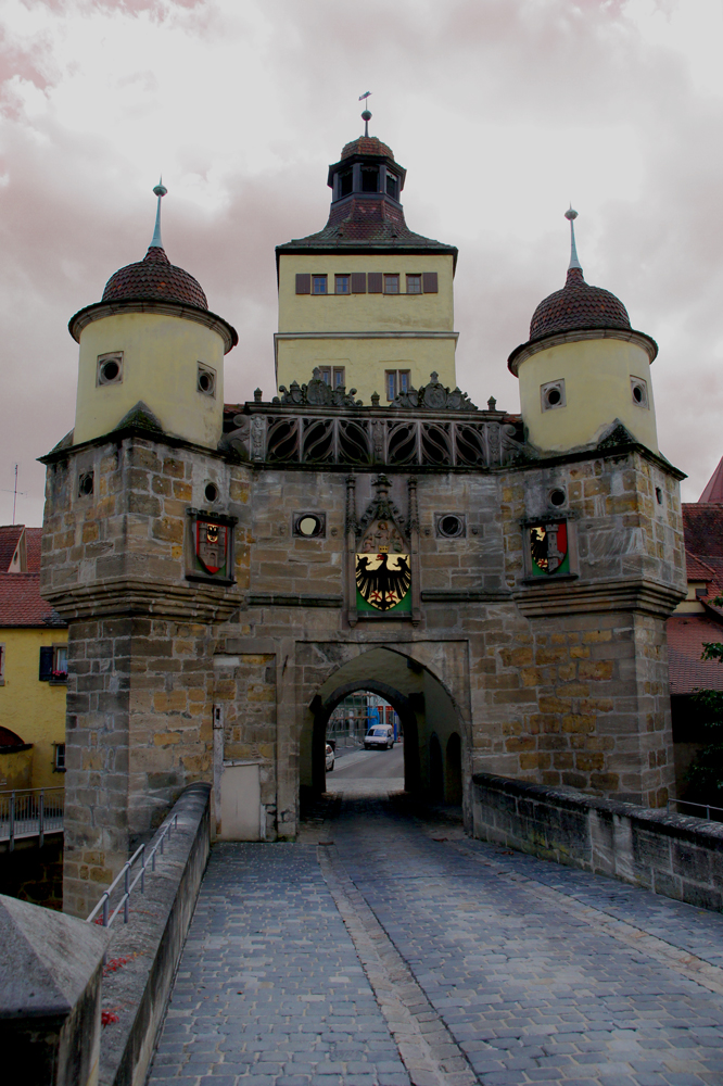 Stadttor von Weißenburg/Bayern