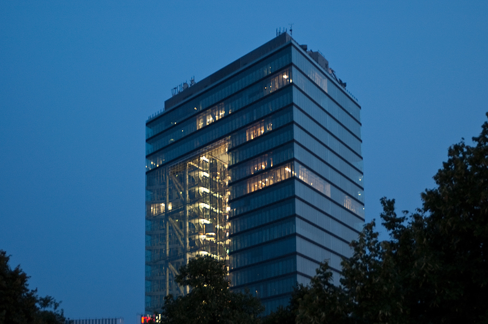 Stadttor zur Blauen Stunde