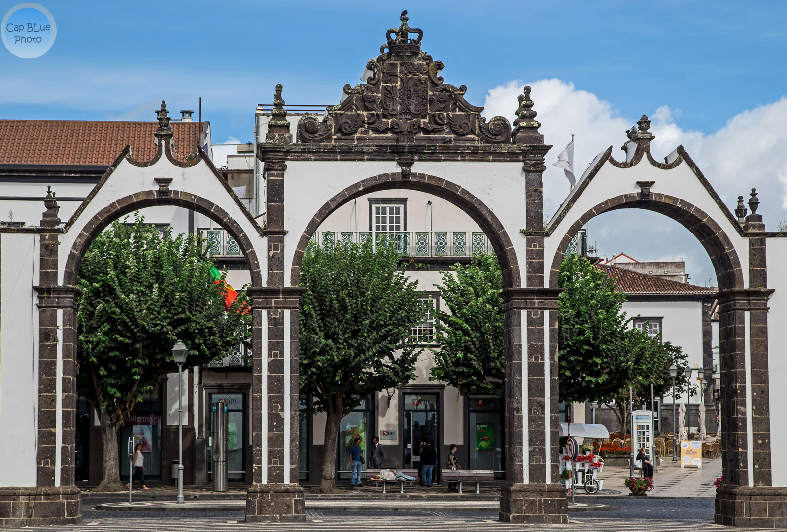 Stadttore von Ponta Delgada Azores