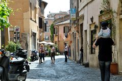 Stadttreiben in Rom