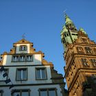 Stadtturm, Giebelhaus - Prinzipalmarkt, Münster