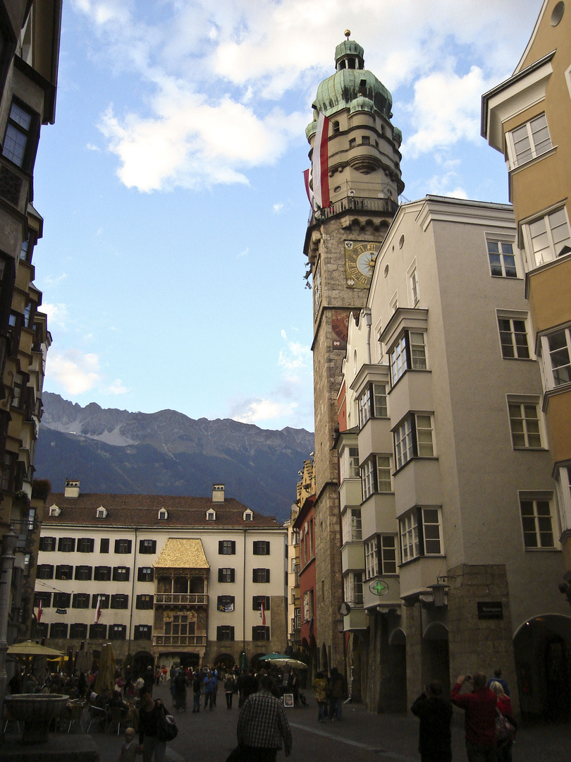 Stadtturm und Goldenes Dachl