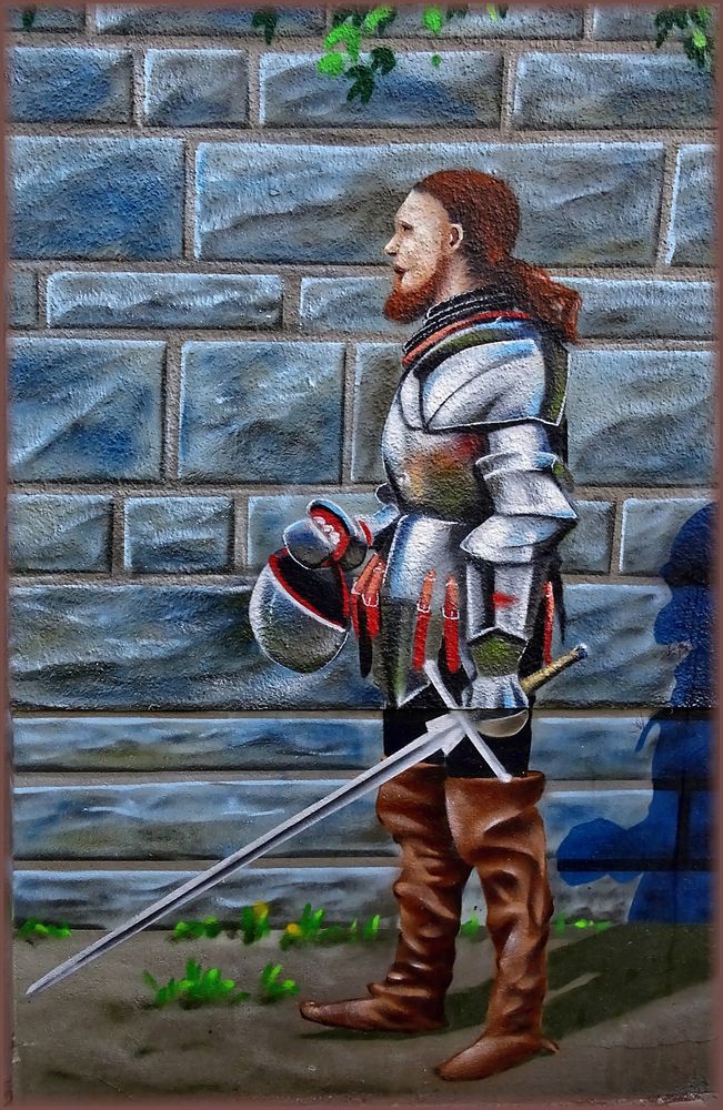 Stadtwache am Soester Jakobitor Foto & Bild streetart, graffiti