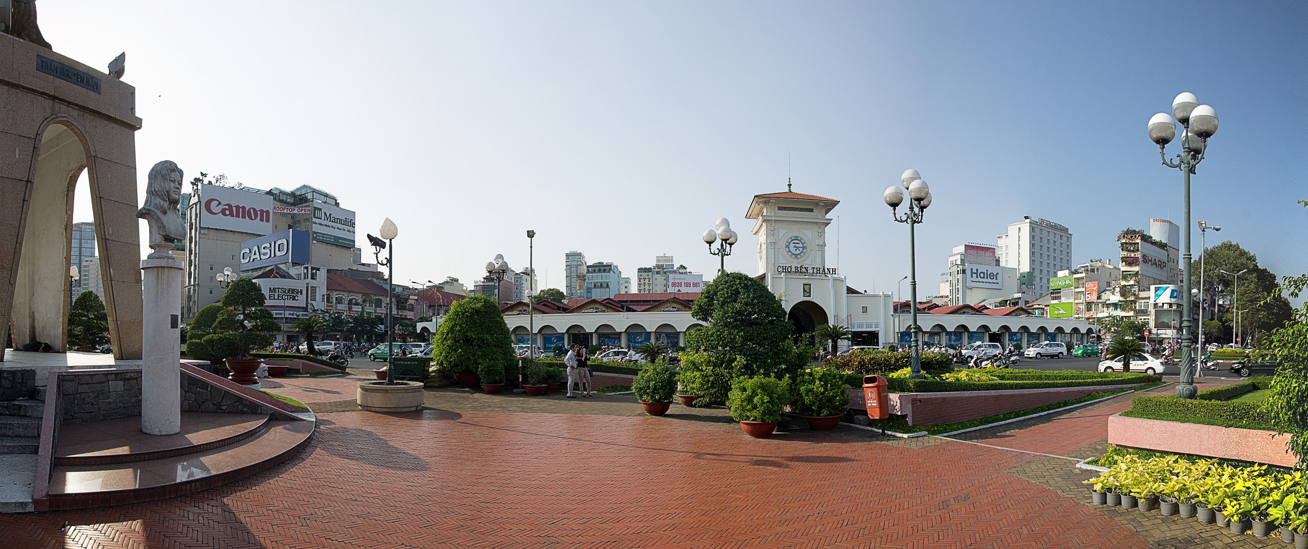 Stadtzentrum Saigon