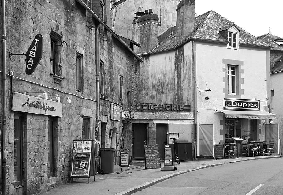 Städtchen in der Bretagne