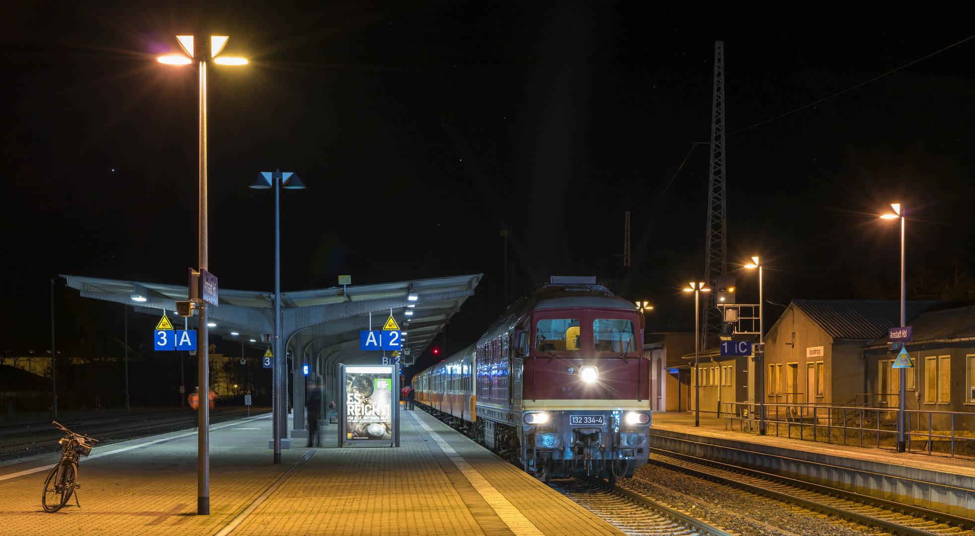 Städteexpress Halt in Arnstadt 2019