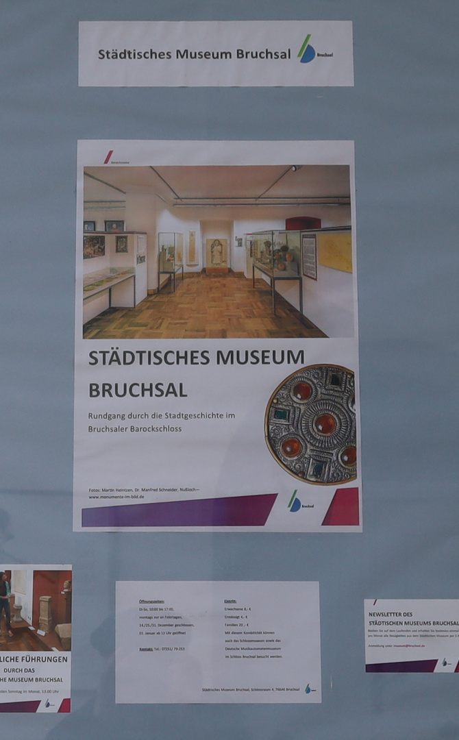 Städtisches Museum im Schloss Bruchsal