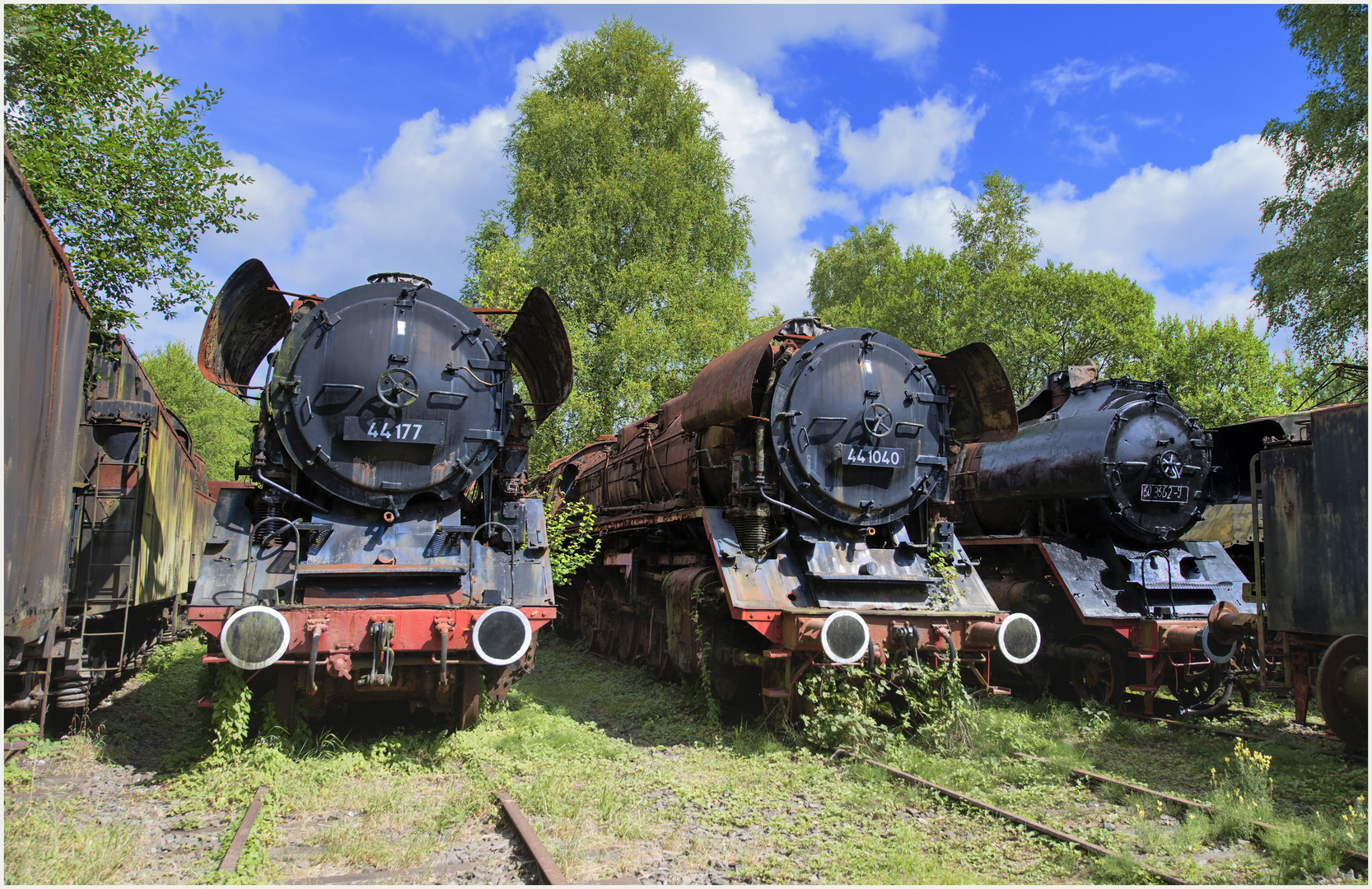 Stählernes Trio