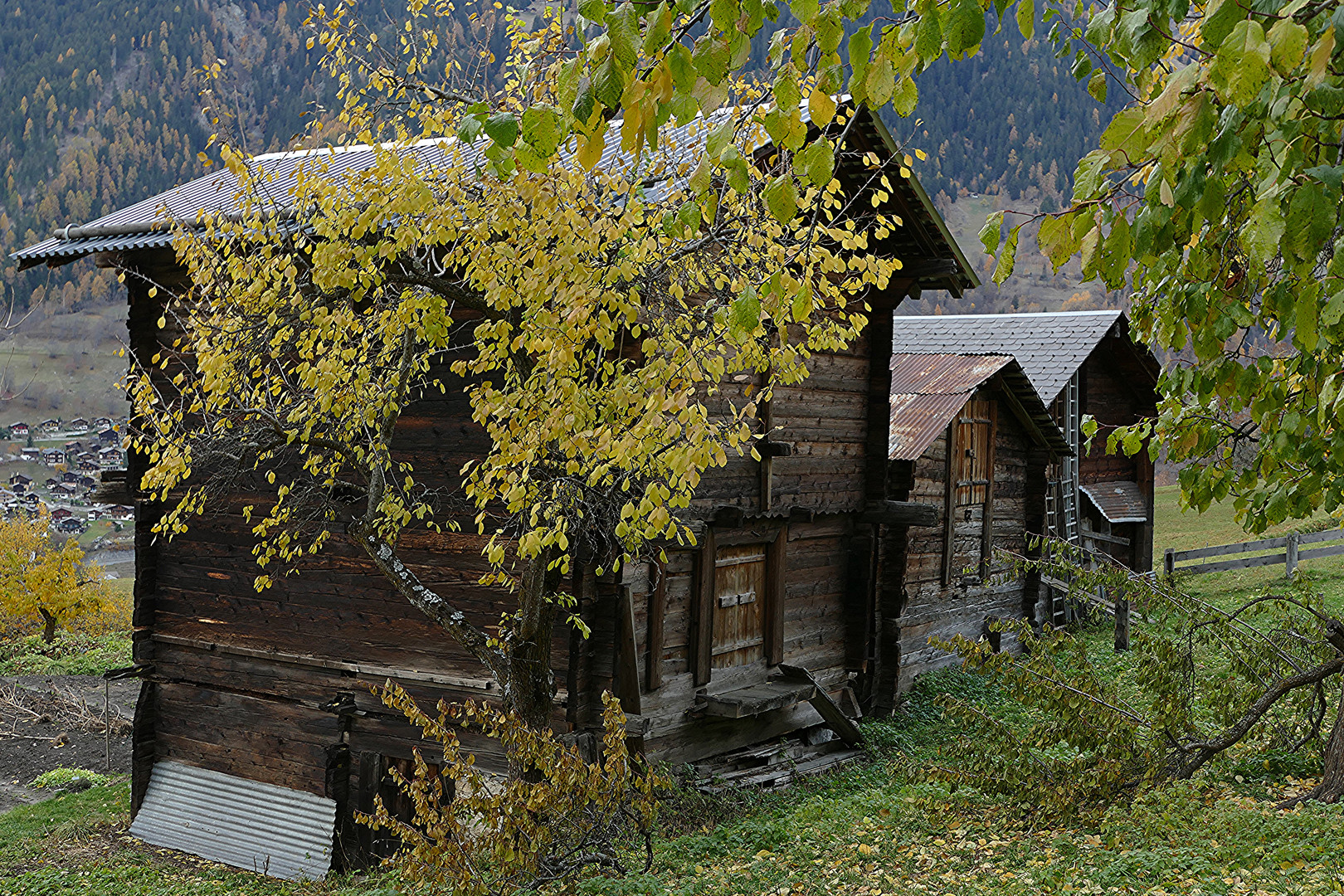 Ställe unnd Speicher im Wallis