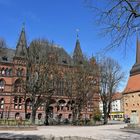 Ständehaus und Steintor in der Rostocker Innenstadt