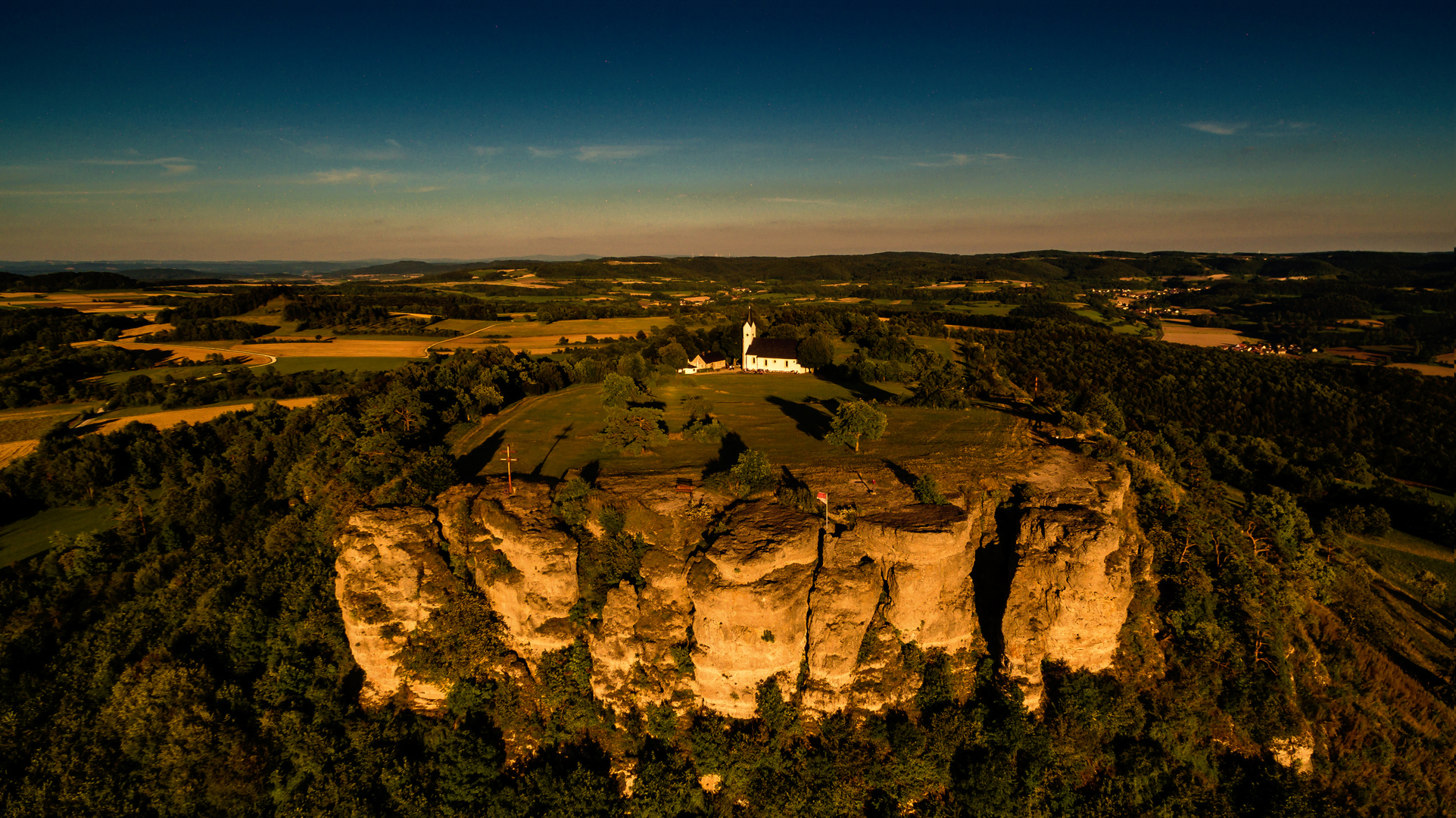 Staffelberg im Abendlicht