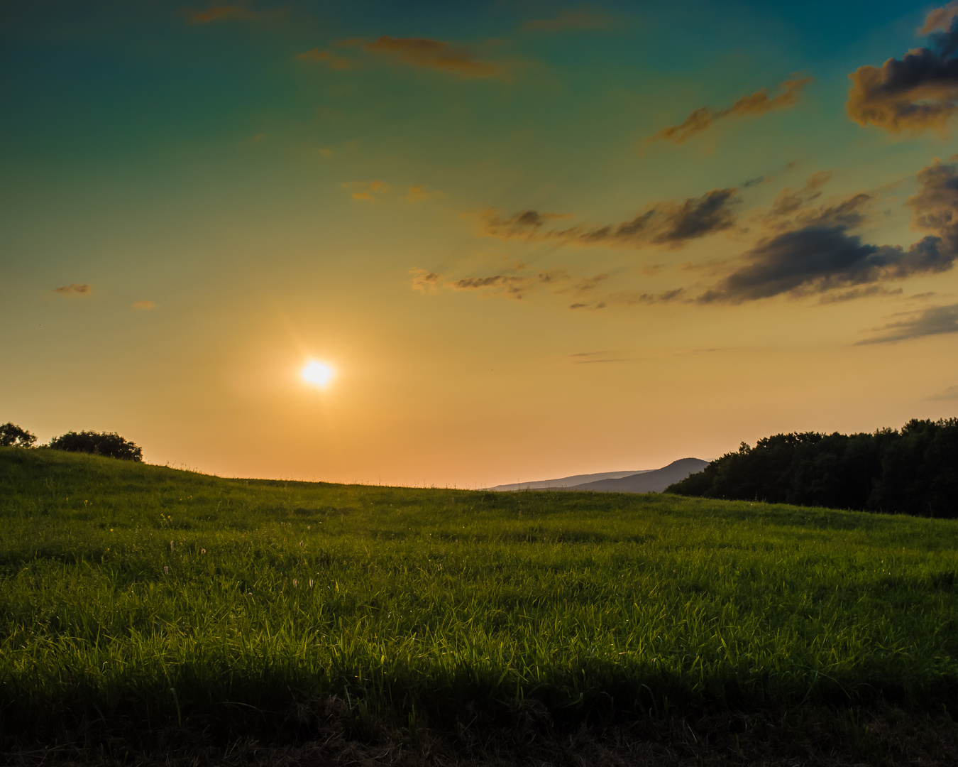 Staffelberg Sonnenuntergang