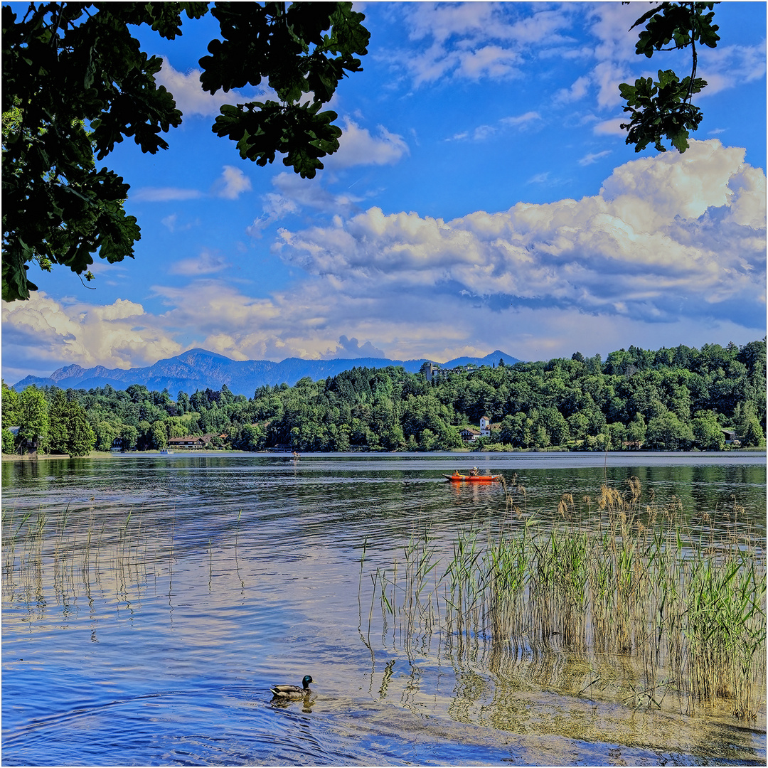 Staffelsee, vergoldet …