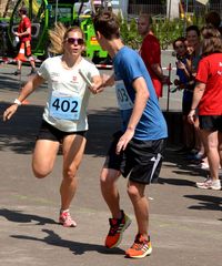 Staffelübergabe beim Hessentag