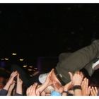 ...stage diving...