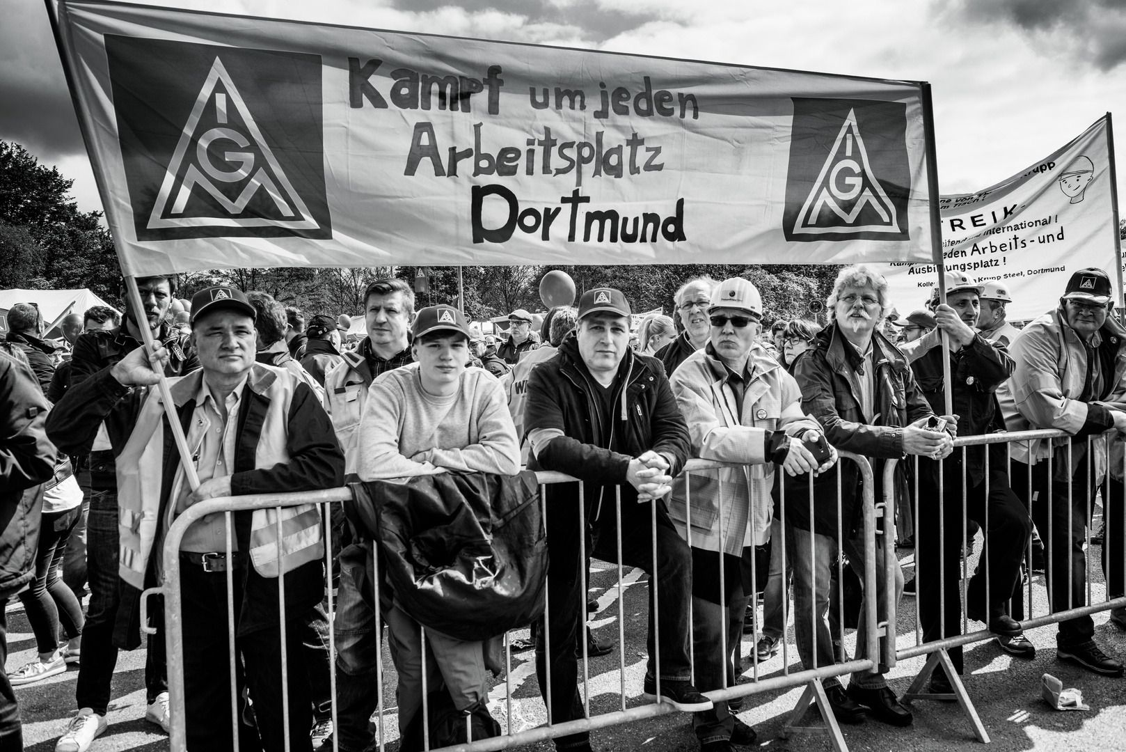 Stahlarbeiter - Protest - 2