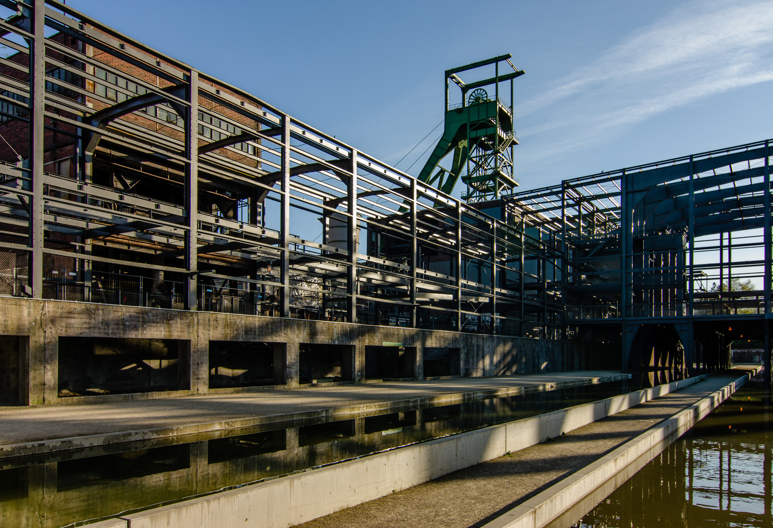 Stahlbauten in den Wassergärten Landsweiler-Reden