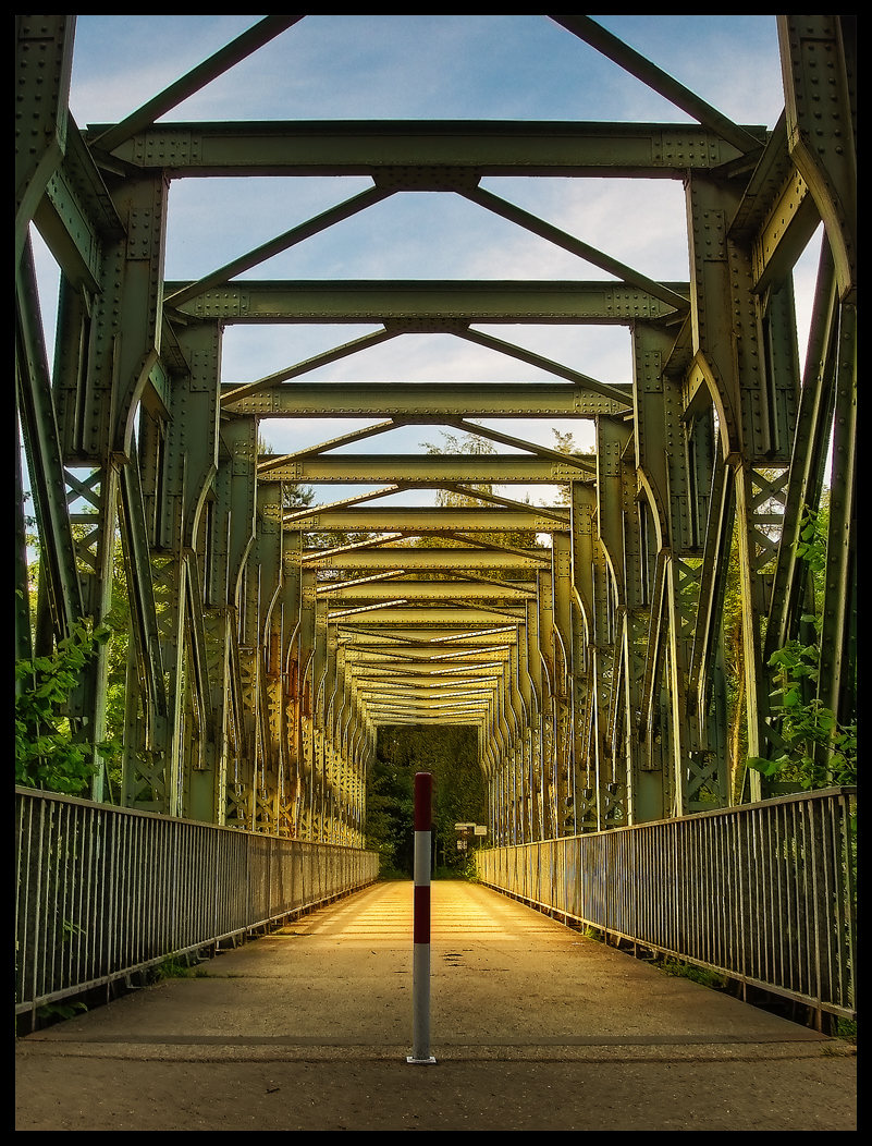 Stahlbrücke in Austria...