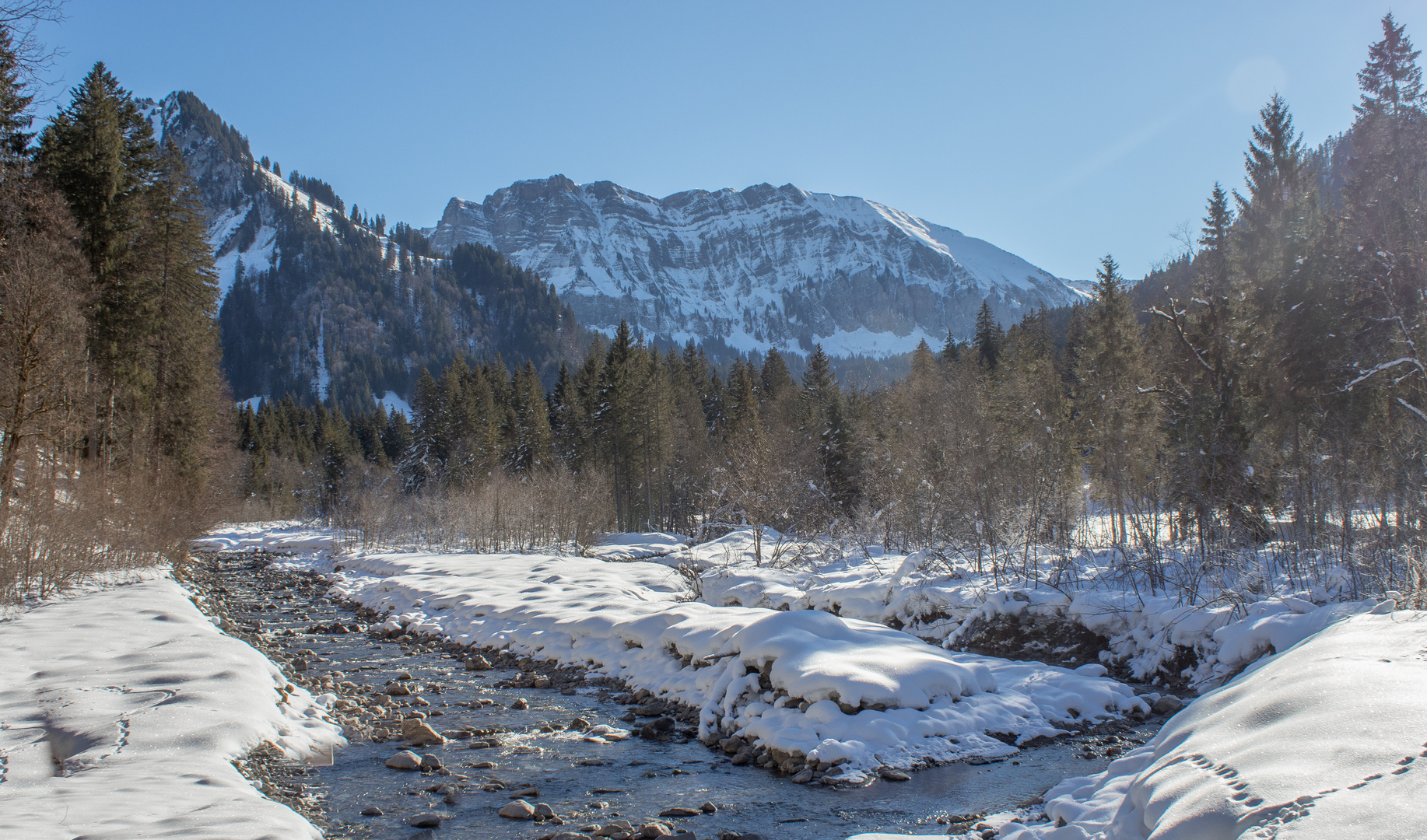 Stahlende Wintertage.