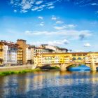 Stahlender Sonnenschein in Florenz