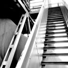 Stahltreppe im Landschaftspark Duisburg Nord