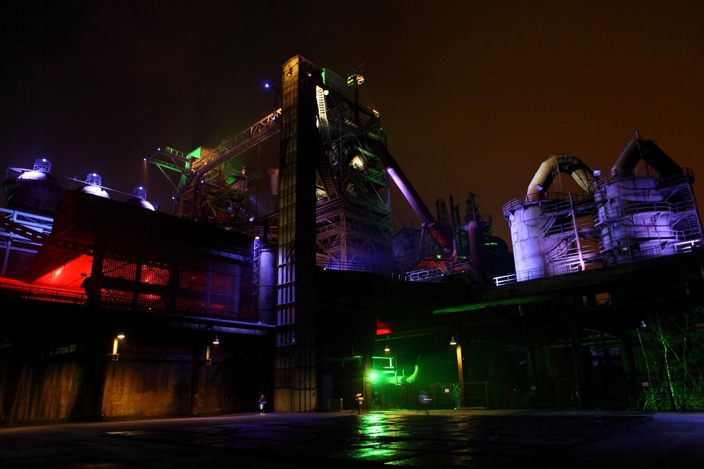 Stahlwerk im Landschaftspark Duisburg