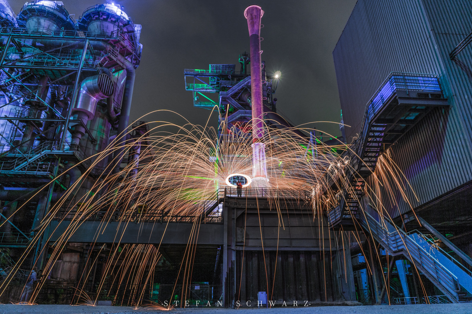 Stahlwolle im Landschaftspark