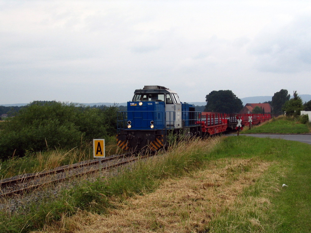 Stahlzug nach Paderborn