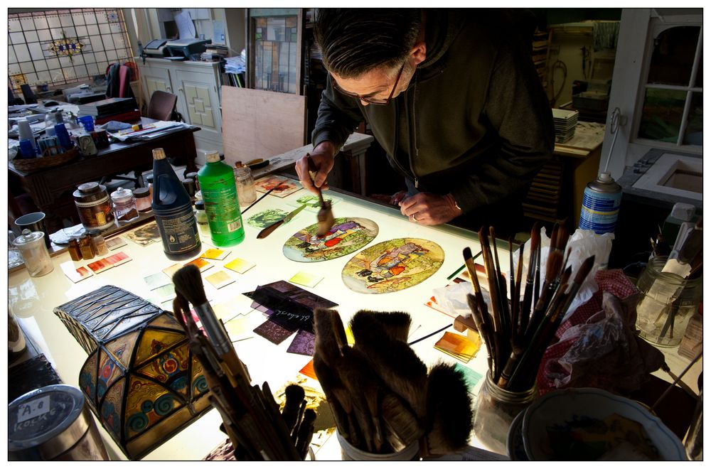 Stained-Glass Artist (Roel Hildebrand, Alkmaar, NL) #1