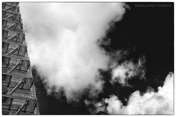 Stairs And Sky