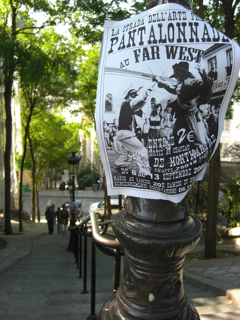 Stairs at Montmartre...