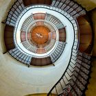 Stairs from the hunting lodge Granitz