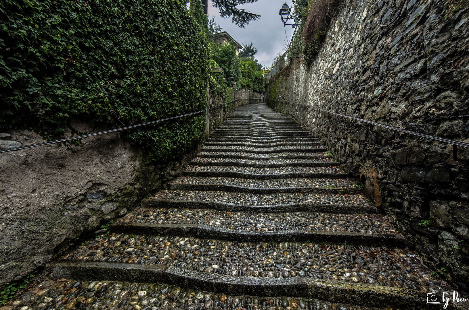 Stairs in Lecco