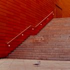 stairs in the early morning