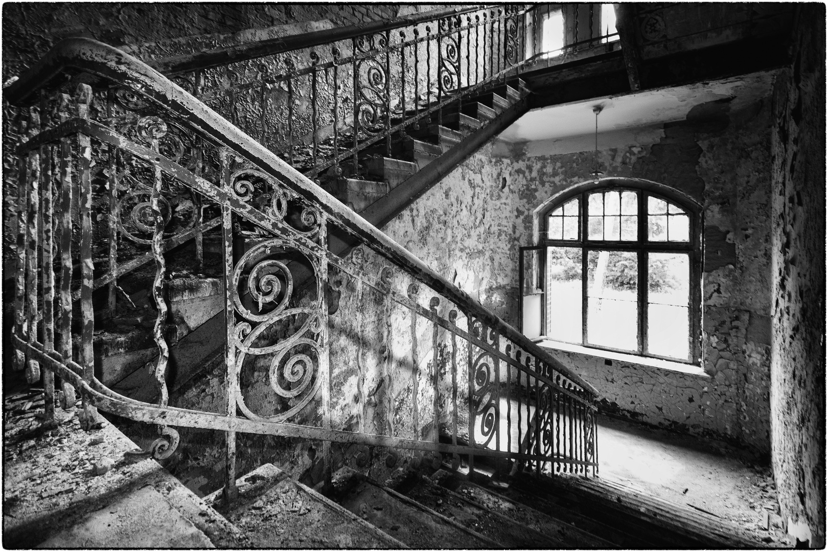 stairs into the past