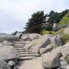 Stairway in the rocks..