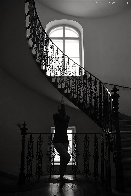 Stairway to Black/White