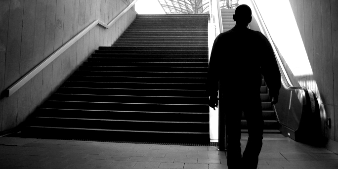 stairway to hauptbahnhof