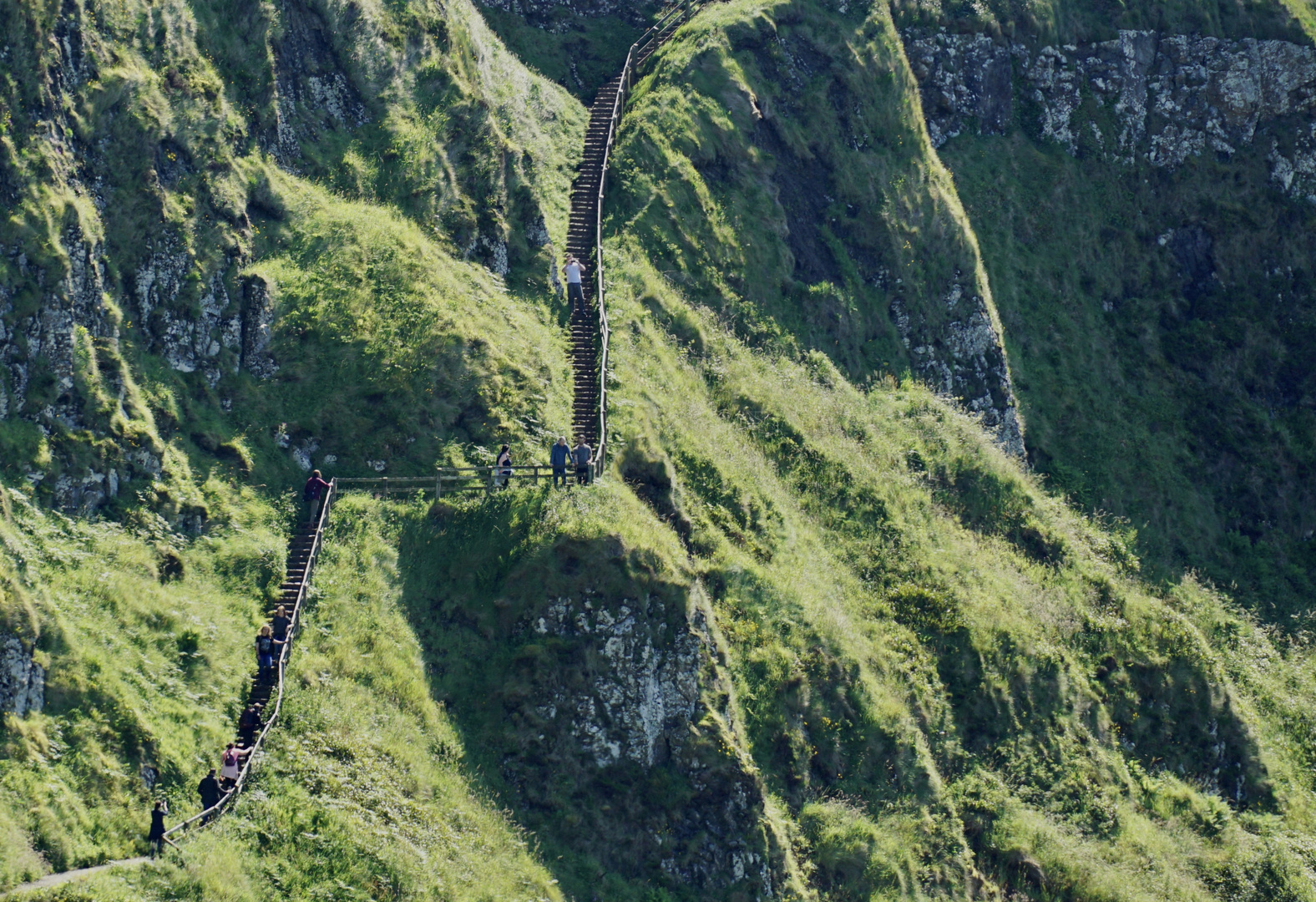 Stairway to heaven...? Giant Causeway Coastal Path