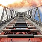 Stairway to heaven - Leiterwagen der Feuerwehr Bremen
