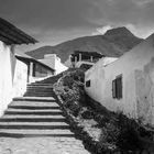 Stairway to the crater