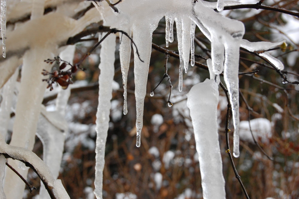 Stalactite de glace